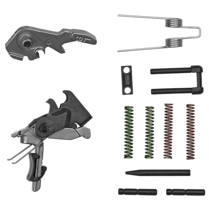 HIPERFIRE HIPERTOUCH ECLIPSE TRIGGER ASSEMBLY FITS AR15/AR10 VIRTUALLY NO TAKE-UP ADJUST PULL WEIGHTS OF 2.5 & 3.5 LBS - BLACK