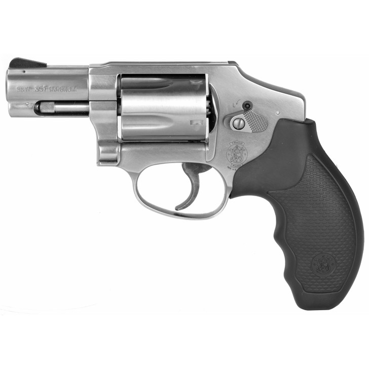 SMITH & WESSON 640 J FRAME REVOLVED 357 MAGNUM 2.125" BARREL RUBBER GRIPS 5 ROUND - STAINLESS STEEL RUBBER GRIPS