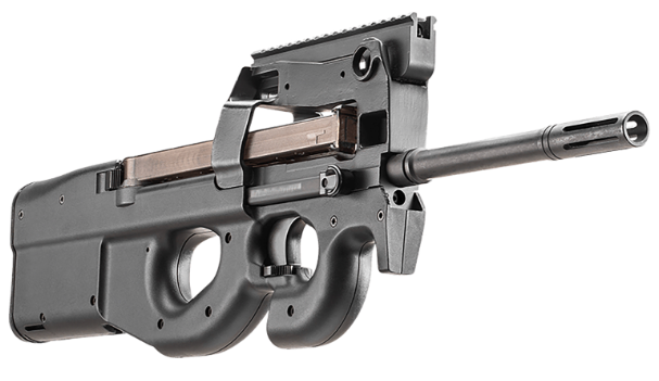 FN AMERICA PS90 SEMI AUTO 5.7X28MM 16" CHROME LINED HAMMER FORGED BARREL - BLACK