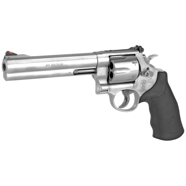SMITH & WESSON 629 CLASSIC DOUBLE ACTION REVOLVER 44 MAGNUM 6.5" BARREL 6 ROUND - STAINLESS STEEL RUBBER GRIPS