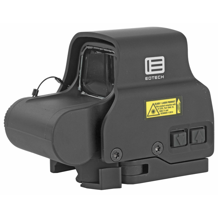 EOTECH EXPS2 HOGRAPHIC SIGHT RED68 MOA RING WITH 1MOA DOT RETICLE SIDE BUTTON CONTROLS QD LEVER - BLACK