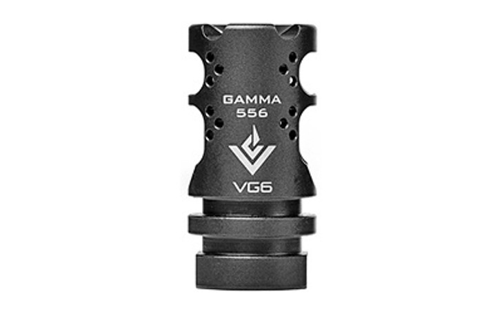 AERO PRECISION GAMMA 556 MUZZLE BRAKE 223 REMINGTON/556 NATO 1/2X28 - BLACK