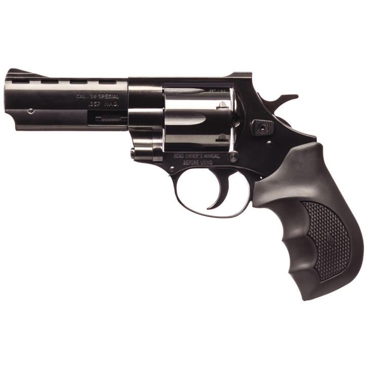 EUROPEAN AMERICAN ARMORY WINDICATOR 357 MAGNUM 4" BARREL 6 ROUND - BLUED WITH RUBBER GRIPS