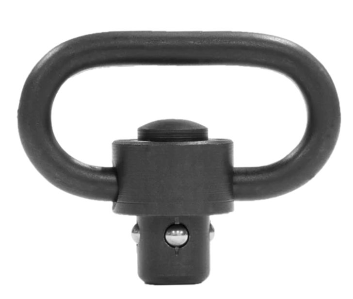 GROVTEC QD BLACK NITRIDE 1.25" HEAVY DUTY PUSH BUTTON SWIVEL