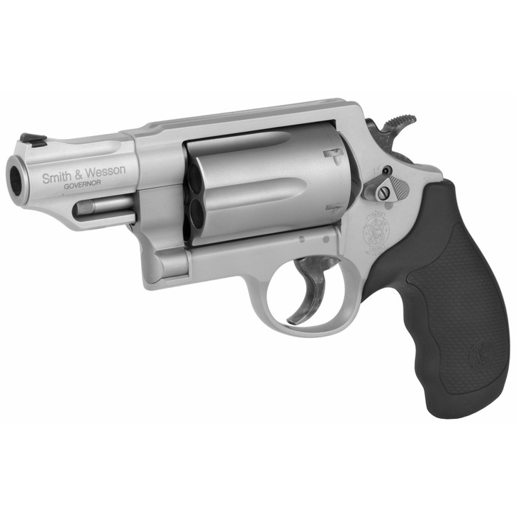 SMITH & WESSON GOVERNOR REVOLVER DOUBLE ACTION 410 GAUGE 45 LONG COLT 6 ROUND - SCANDIUM ALLOY WITH  BLACK GRIPS
