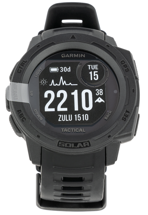 GARMIN INSTINCT SOLAR TACTICALWATCH BLACK IPHONE/ANDROID BLUETOOTH/ANT+