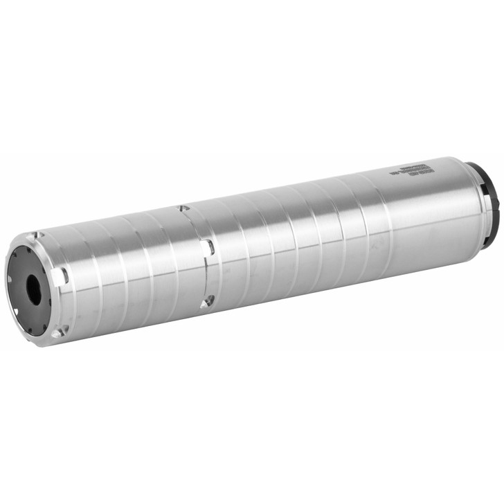 DEAD AIR ARMAMENT WOLFMAN NAKED SUPPRESSOR 9MM 17-4PH STAINLESS STEEL - SILVER