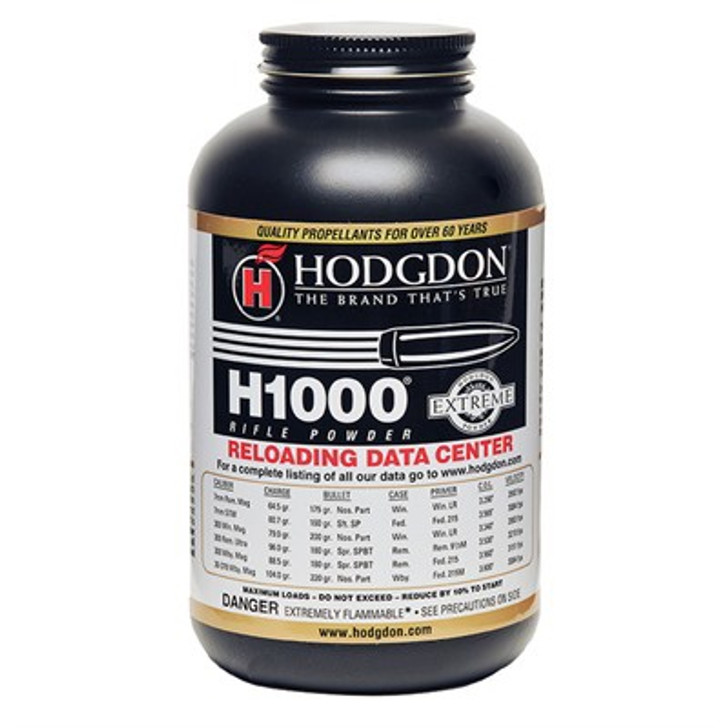 HODGDON POWDER H1000 SMOKELESS 1 LB