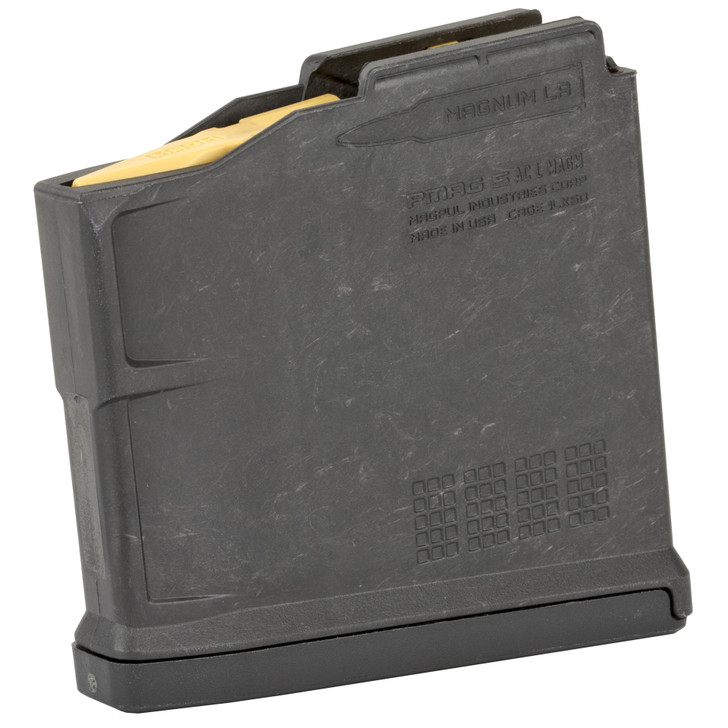 MAGPUL INDUSTRIES MAGAZINE PMAG MAGNUM LONG ACTION CALIBERS 5 ROUND FITS AICS LONG ACTION AND HUNTER 700L - BLACK