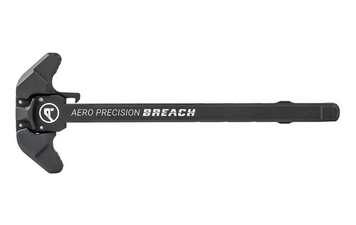 AERO PRECISION AR15 BREACH AMBI CHARGING HANDLE WITH SMALL LEVER - BLACK