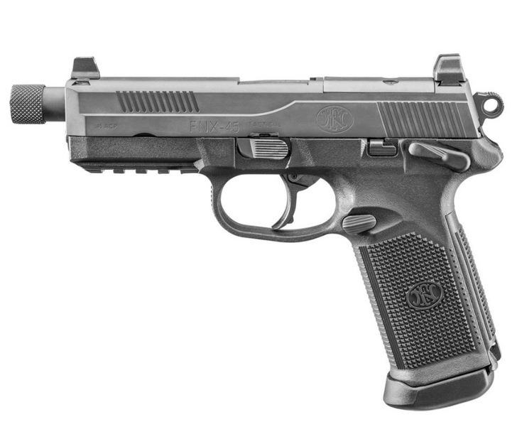 FN FNX-45 TACTICAL 45 ACP SEMI AUTO 5.3" BARREL 15 ROUND - BLACK