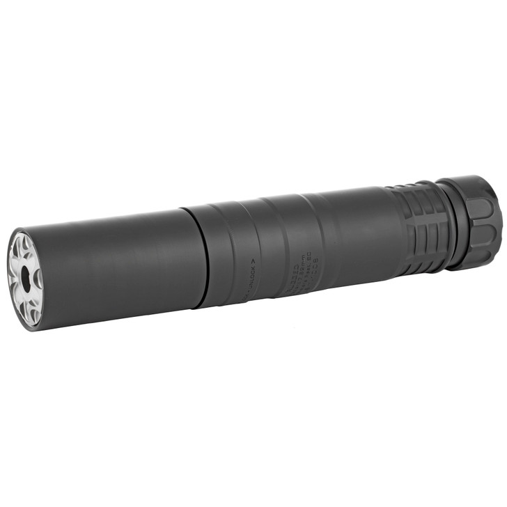 RUGGED SUPPRESSOR RADIANT762 300 REMINGTON ULTRA MAGNUM 7.62MM 12.5 OZ RAD01762 - TITANIUM  BLACK FINISH