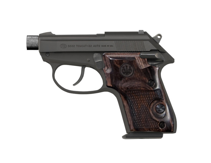 BERETTA 3032 TOMCAT COVERT 32ACP 2.9" BARREL 7 ROUND - BLACK/WALNUT GRIPS