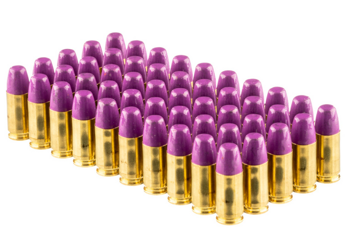 FEDERAL AMERICAN EAGLE TRAINING MATCH 9MM LUGER 124 GRAIN TOTAL SYNTECH JACKET FLAT NOSE (TSJFN) 50 ROUND BOX