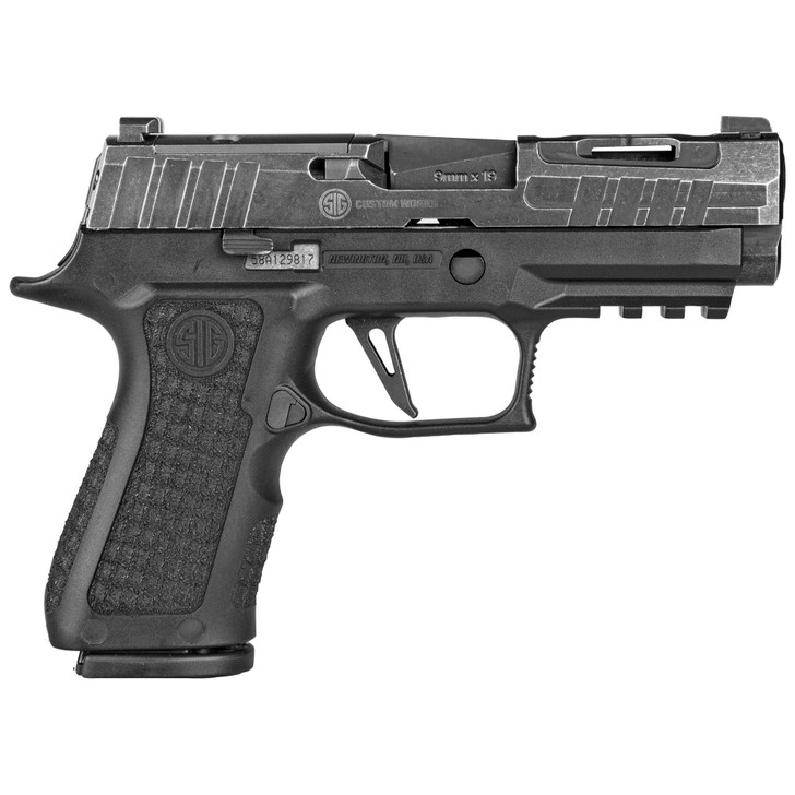 SIG SAUER P320 SPCETRE 9MM SEMI AUTO PISTOL 15 ROUND - BLACK