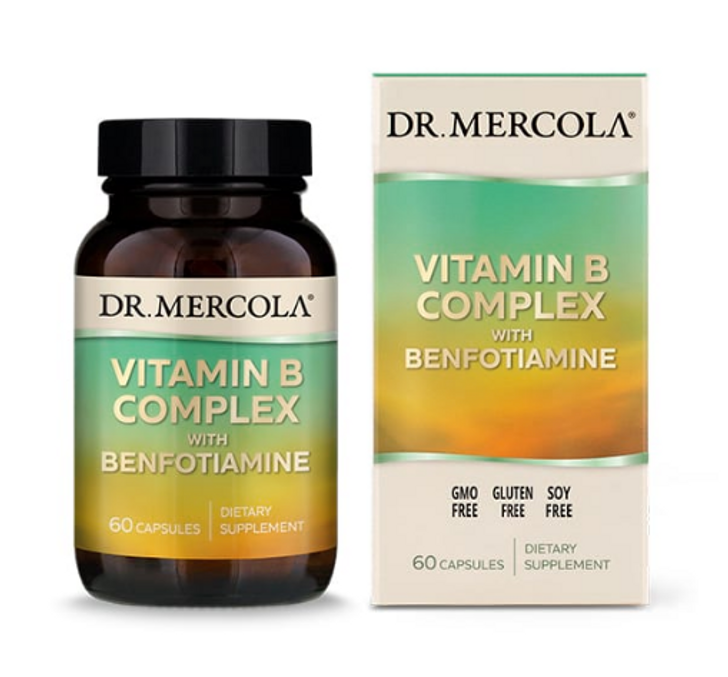 DR MERCOLA VITAMIN B COMPLEX 30 DAY SUPPLY