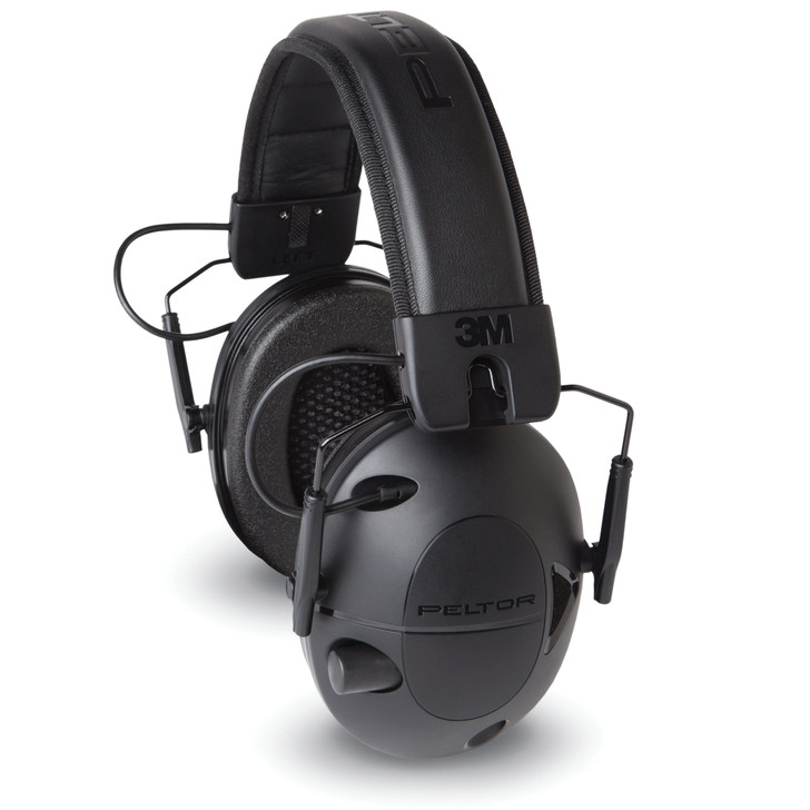 3M PELTOR TACTICAL SPORT ELECTRONIC EARMUFF FOAM BLACK NRR 22