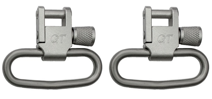 GROVTEC 1-1/4" LOCKING SWIVEL SET NICKEL- GTSW04 - SATIN NICKEL FINISH