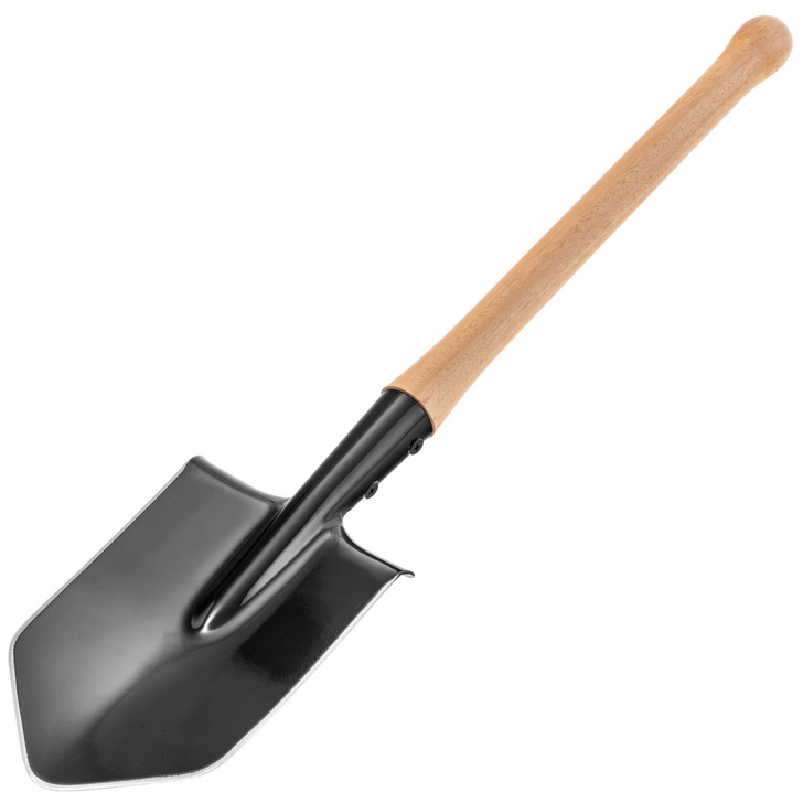 COLD STEEL SPETSNAZ SHOVEL TRECH TOOL NATURAL WOOD HANDLE/BLACK