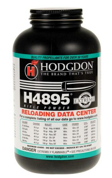 HODGDON H4895 SMOKELESS RIFLE POWDER 1LB