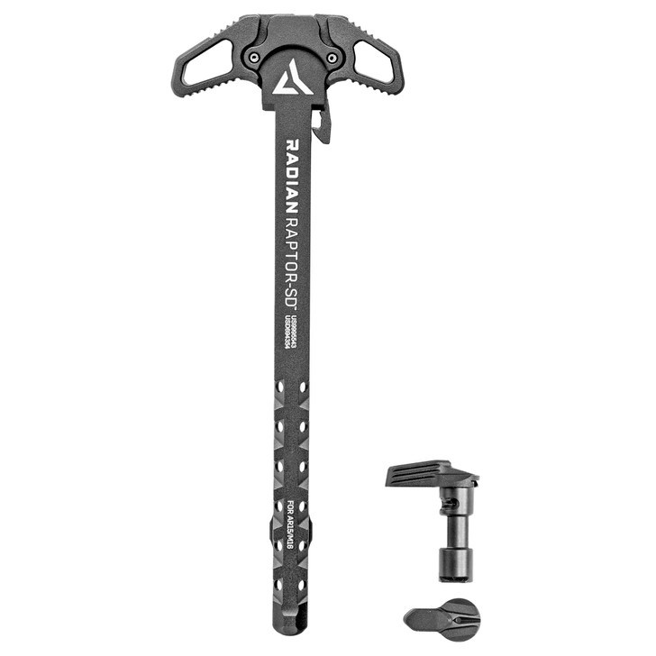 RADIAN WEAPONS RAPTOR-SD/TALON CHARGING HANDLE/SAFETY COMBO BLACK FINISH