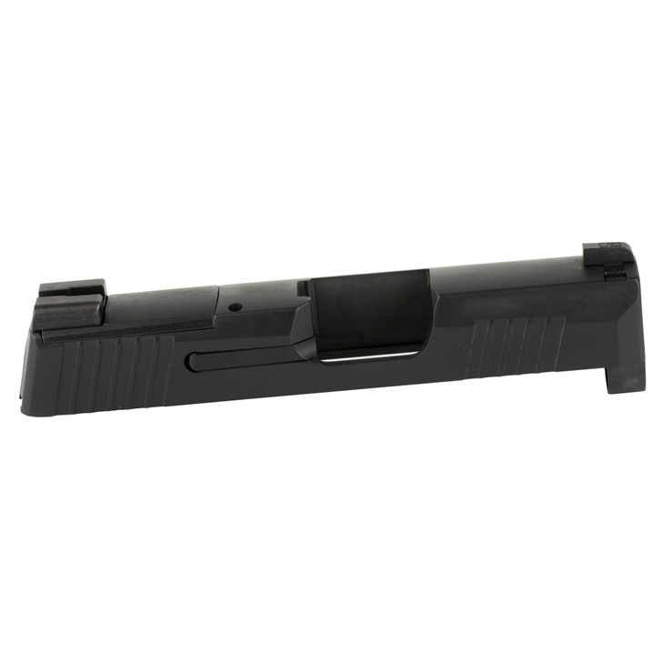 SIG SAUER SLIDE ASSEMBLY XRAY3 NIGHT SIGTHS FITS SIG SAUER P365X COMPATIBLE WITH 3.1" 9MM BARREL - BLACK