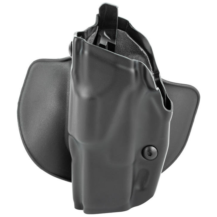 SAFARILAND MODEL 6378 ALS PADDLE HOLSTER FITS GLOCK 19/23 4" BARREL LEFT HAND PLAIN BLACK FINISH