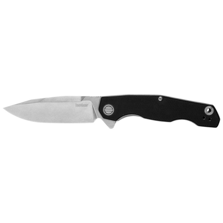 KERSHAW INCEPTION FOLDING KNIFE 3.25" BLADE CLIP POINT - STONEWASH