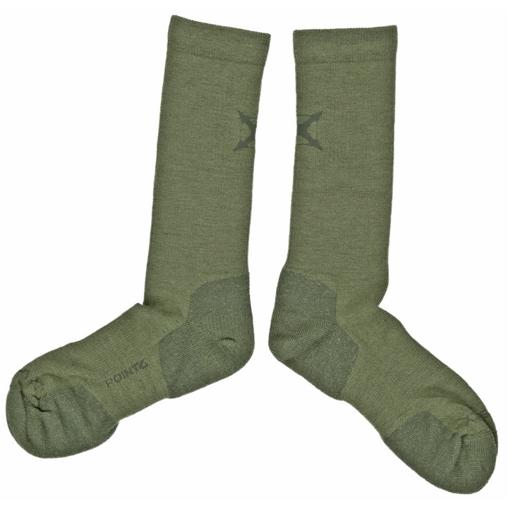 VERTX VAPERCORE CREW SOCK 10'' MEDIUM RANGER GREEN