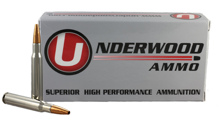 UNDERWOOD AMMO 308 WINCHESTER 168GR. CUSTOM COMPETITION™ HOLLOWPOINT BOAT TAIL MATCH HUNTING AMMO ITEM 524