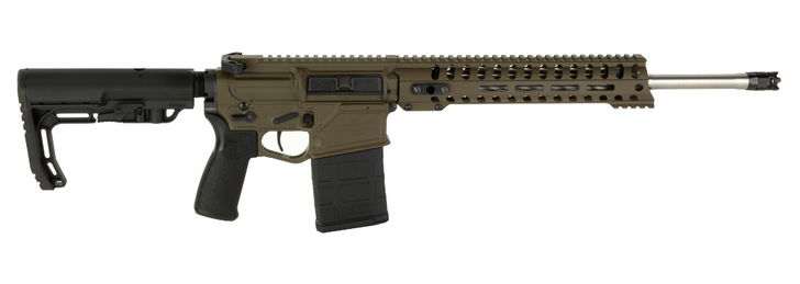 POF ROGUE SEMI-AUTO AR10 308 WIN 16.5'' 1:8 TWIST STAINLESS MATCH BARREL COMPLETE RIFLE IN FDE
