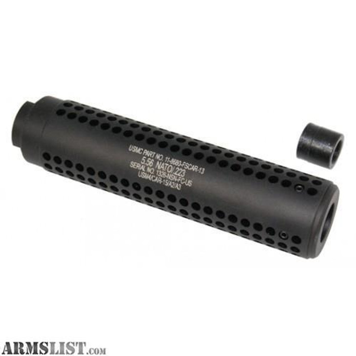 GUNTEC AR-15 REVERSE THREAD SLIP COVER SOCOM STYLE FAKE SUPPRESSOR