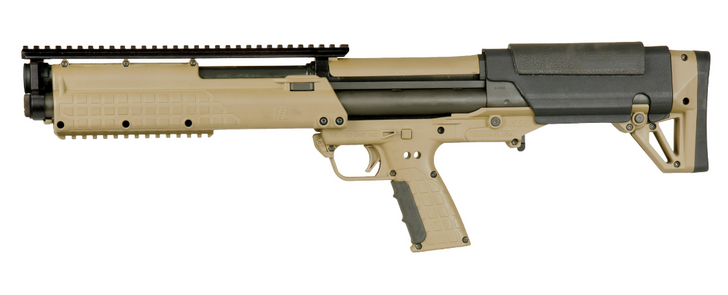 KEL-TEC KSG 12 GAUGE SHOTGUN PUMP ACTION 3'' CHAMBER 18.5'' TAN CERAKOTE FINISH 7+7 ROUNDS
