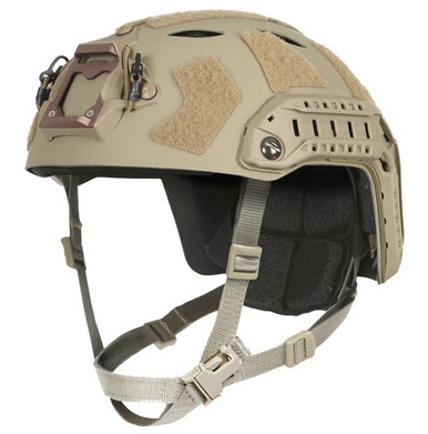 Ops-core Fast Sf High Cut Carbon Helmet W/vented Padding & Occ_dial-urban Tan