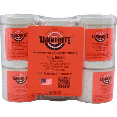 TANNERITE 10 PACK - CASE OF 1/2 LB TARGETS - LIMITLESS AMERICA