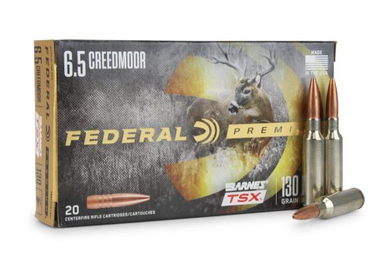 Federal 6.5 Creedmoor 130gr TSX – 20rd