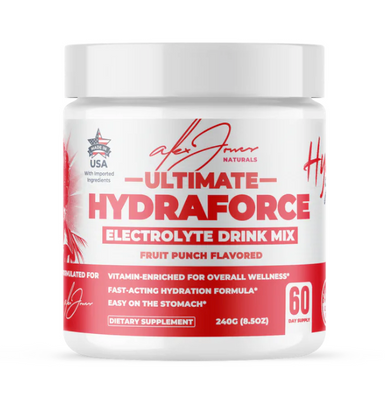 ALEX JONES NATURALS ULTIMATE HYDRAFORCE ELECTROLYTE DRINK MIX