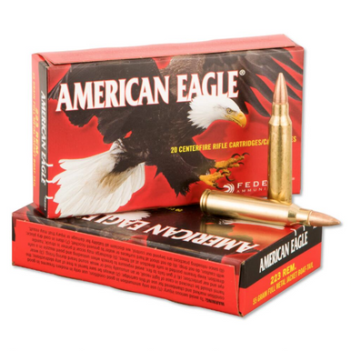 Federal Ammo .223 Remington 55gr FMJ