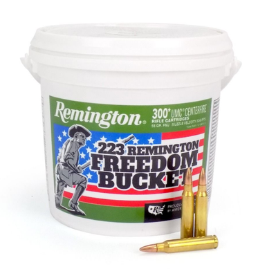 REMINGTON FREEDOM BUCKET .223 REM 55 GR FMJ - LIMITLESS AMERICA