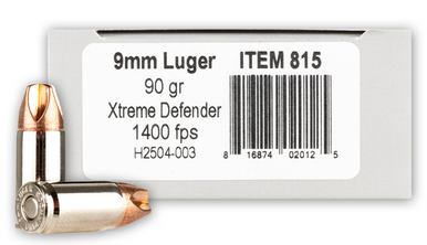 Underwood 9mm Luger 90gr – 200rd