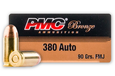 PMC .380 ACP 90gr – 1000rd