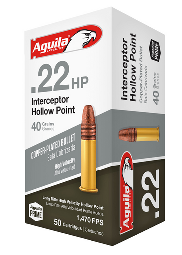 Aguila .22 LR 40gr HP – 50rd