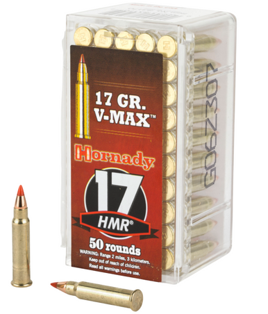 Hornady .17 HMR 17gr V-MAX – 50rd
