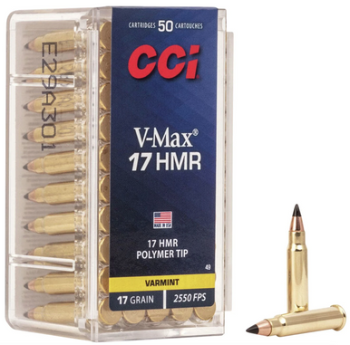 Cci .17 HMR 17gr V-MAX – 50rd