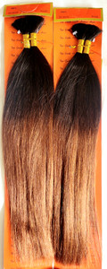 2 Pack Deal: 18" 100% Ombre Yaki Human Hair Bulk Color Ombre30 2 Pack Deal: 18" 100% Ombre Yaki Human Hair Bulk Color Ombre30