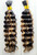 18" Deep Wave Human Hair bulk Braiding Hair Color 1B/27- 2 Pack Deal-