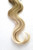 Body Wave Ombre Ash Blonde Brazilian Wet and Wavy Human Hair Blend Bulk Braiding Hair 24" 30"