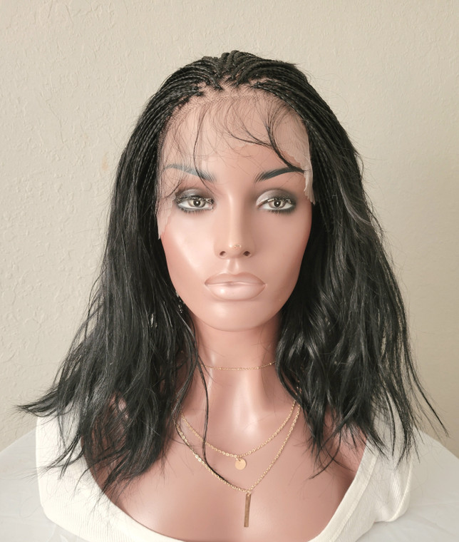 Top Braided Lace Front Wig- Same Day Shipping!