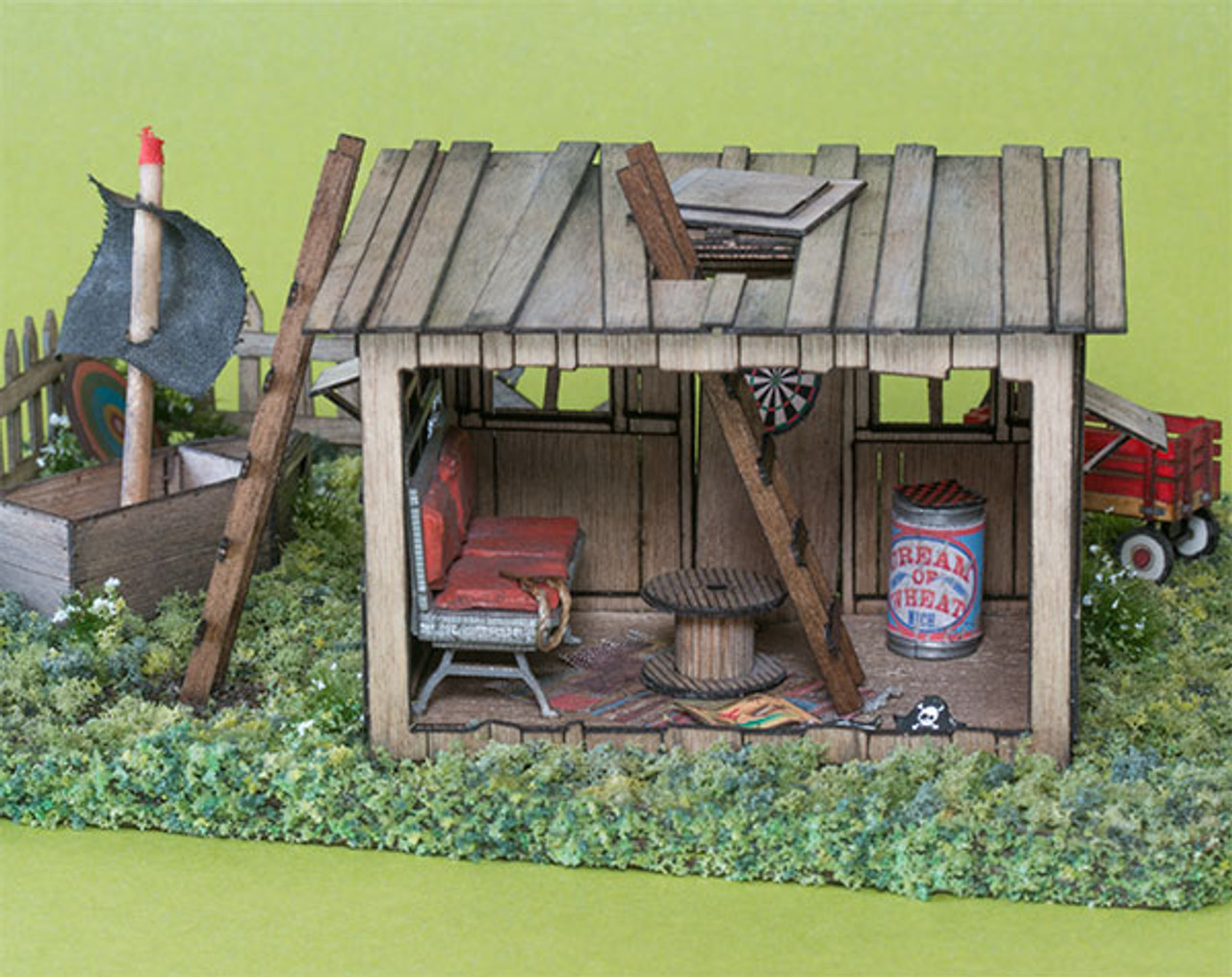 148 Kids Clubhouse Kit True2scale Dollhouse Miniatures