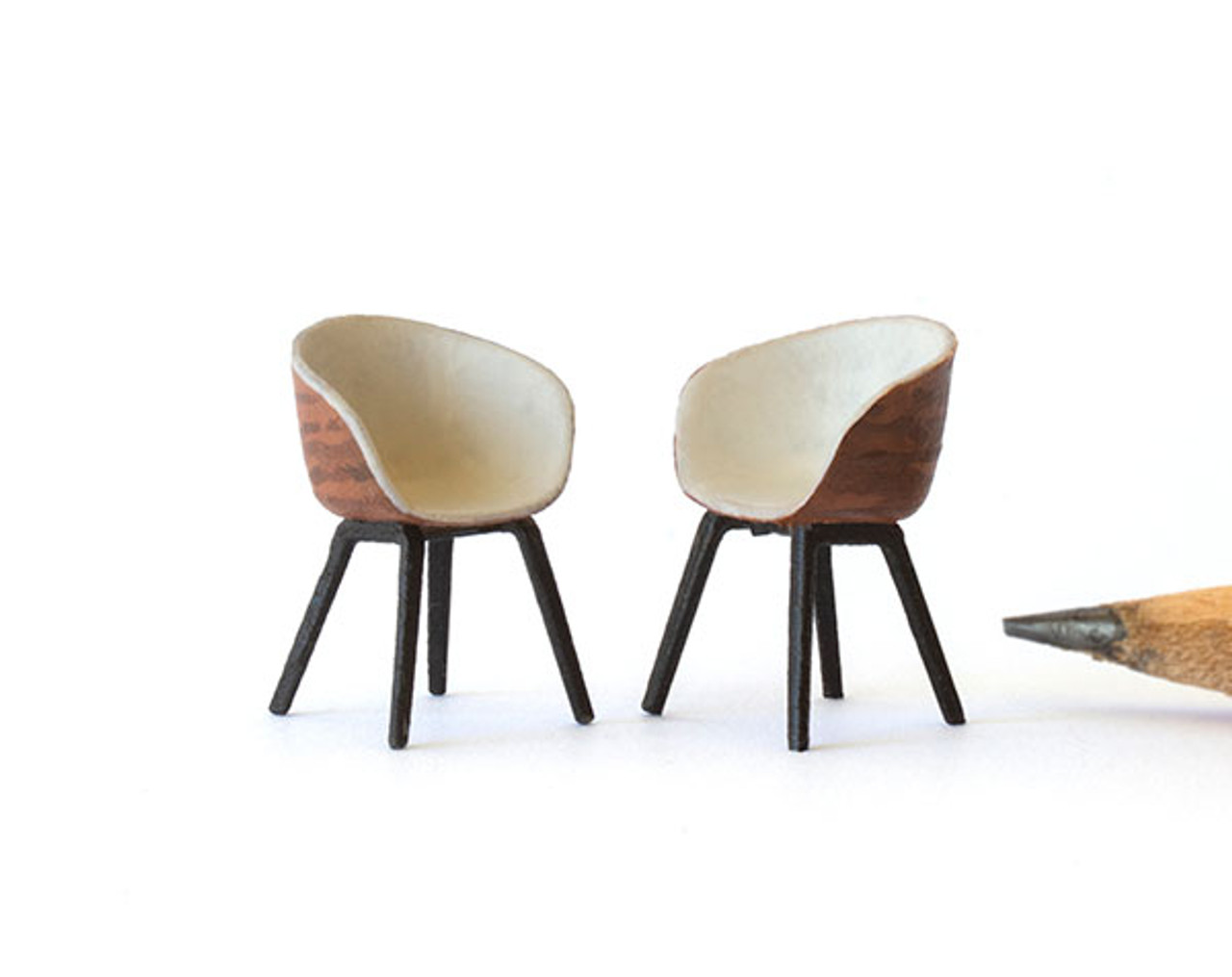 Dining Chairs Kit True2scale Dollhouse Miniatures